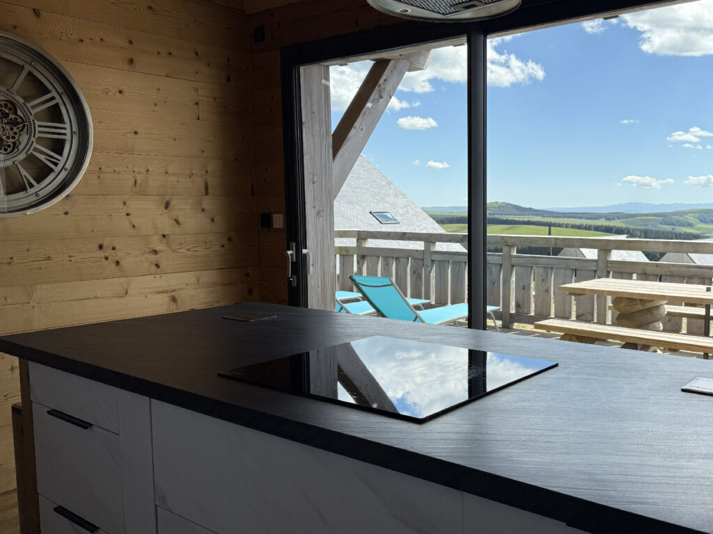 Cuisine avec vue